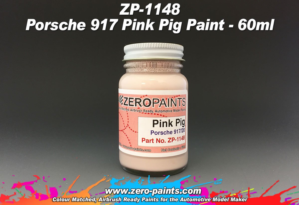 Zero Paints ZP-1148 Pink Paint (Porsche 917/20 Pink Pig) 60ml – imagen 5