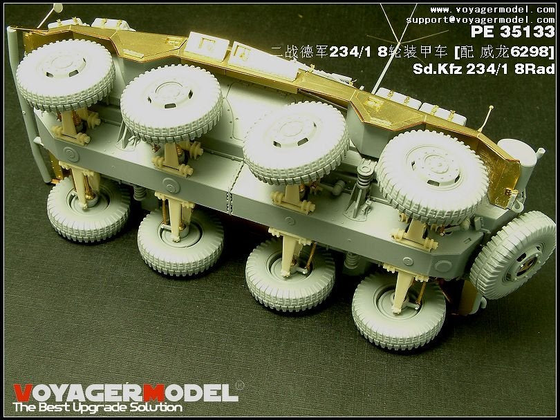 Voyager Model PE35133 Sd.Kfz 234/1 8Rad (For DRAGON 6298) 1/35 – Bild 6