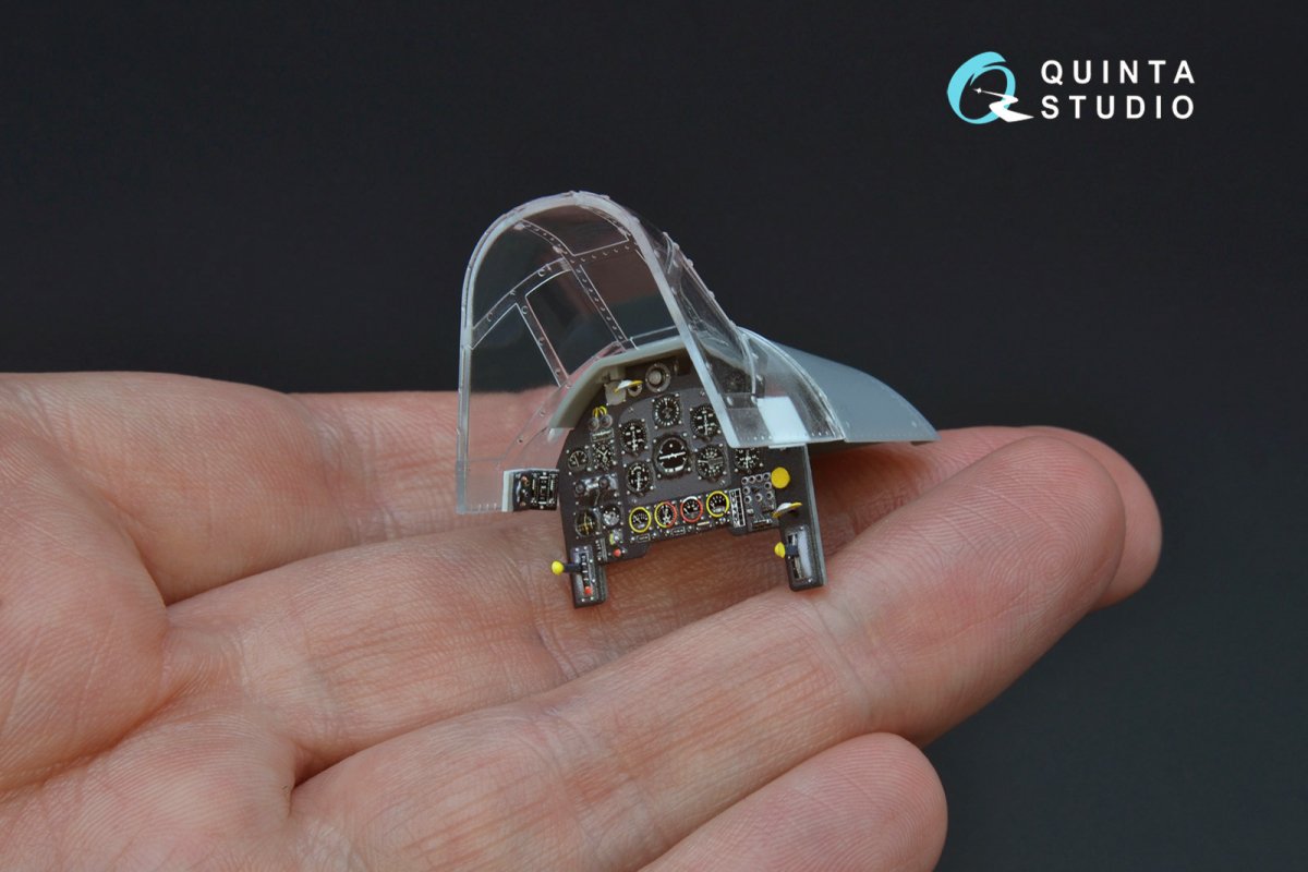 Quinta Studio QD32087 Ju87 D/G 3D-Printed &amp;amp; colored Interior on decal paper (Trumpeter) 1/32 – image 5