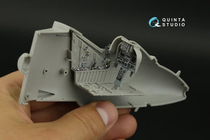 Quinta Studio QDS-32194 AV-8B Harrier II late 3D-Printed &amp;amp; coloured Interior on decal paper (Trumpeter) (small version) 1/32 – immagine 11