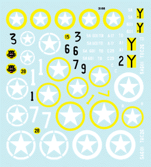 Star Decals 35-898 601st Tank Destroyer Battalion 1/35 – imagen 3