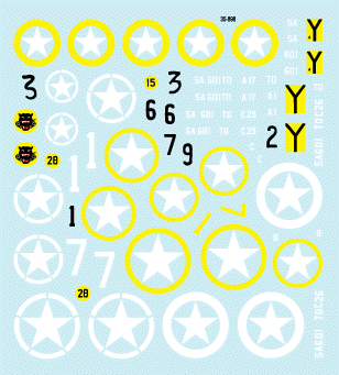 Star Decals 35-898 601st Tank Destroyer Battalion 1/35 – imagen 3
