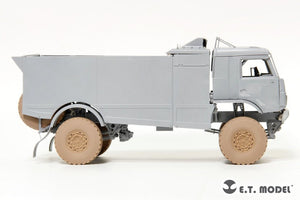 E.T. Model P35-131 KAMAZ-43509 Truck Sagged wheels &amp;amp; Spare Wheels for Zvezda kit 1/35 – zdjęcie 6