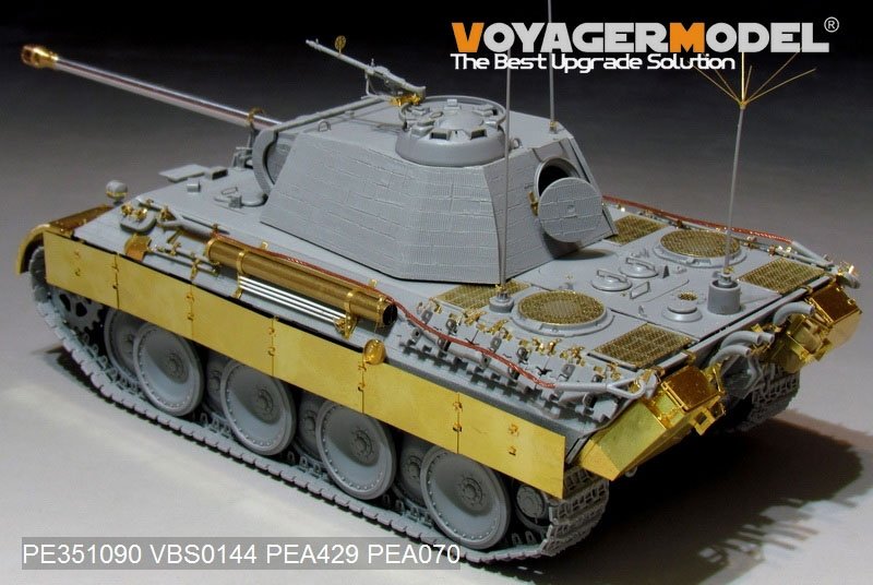 Voyager Model PE351090 WWII German Panther A Mid Version Basic for Dragon 1/35 – zdjęcie 11