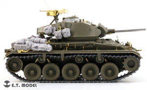 E.T. Model P35-037 WWII US ARMY M24 CHAFFEE Light Tank Workable Track ( 3D Printed ) 1/35 – Bild 8