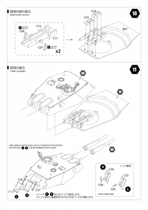 Modelcollect UA35011 Fist of war, WWII German E-60 heavy tank with twin 128mm assault guns 1/35 – imagen 16