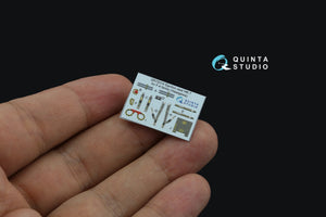 Quinta Studio QD72092 F-4J/S 3D-Printed &amp;amp; coloured Interior on decal paper (Hasegawa) 1/72 – Bild 6