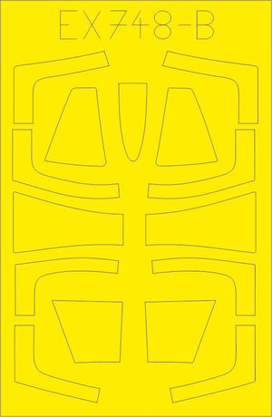 Eduard EX748 F-104DJ TFace pour maquette Kinetic au 1/48 – image 2