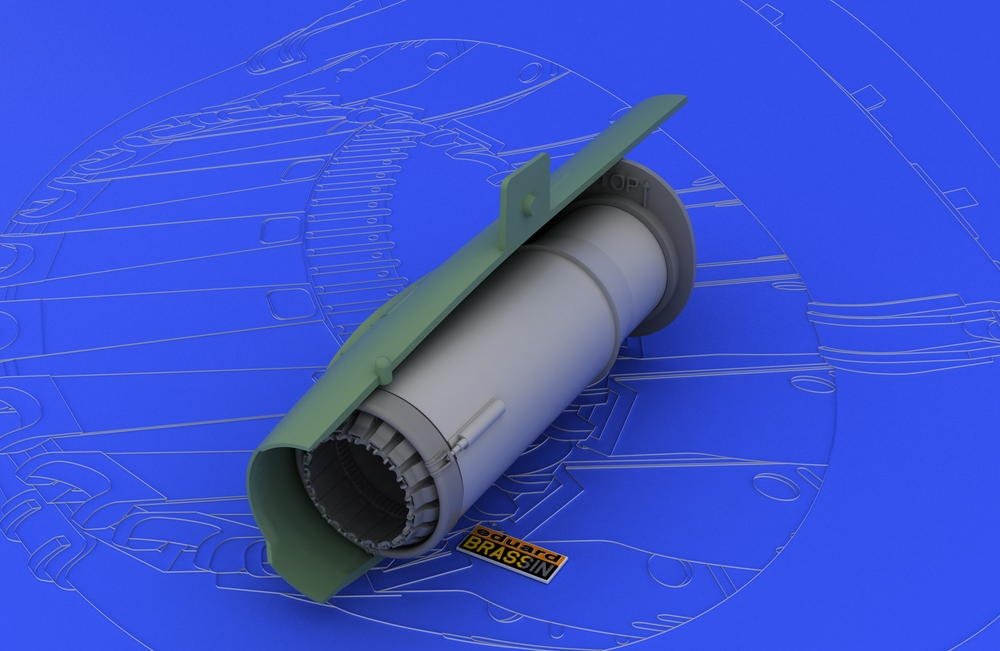 Eduard 648027 MiG-21MF/ SMT exhaust nozzle 1/48 (Eduard) – immagine 2