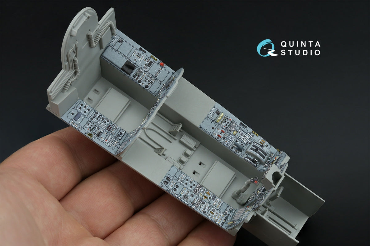 Quinta Studio QDS+32230 Tornado IDS Italian 3D-Printed &amp;amp; coloured Interior on decal paper (Italeri) (Small version) (with 3D-printed resin parts) 1/32 – Bild 9