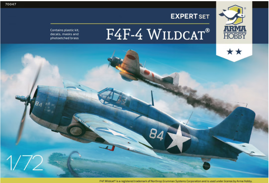 Arma Hobby 70047 F4F-4 Wildcat 1/72