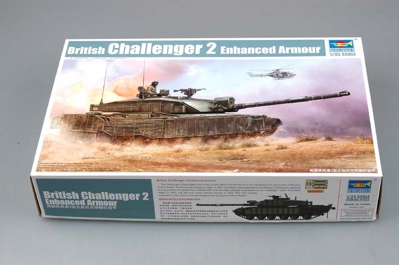 Trumpeter 01522 British Challenger 2 Enhanced Armour 1/35 – Bild 2