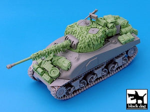 Black Dog T35028 Filet de camouflage en ruban de jute pour Sherman Firefly britannique 1/35  – image 5