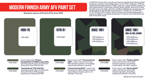 Hataka HTK-AS65 Modern Finnish Army AFV paint set (6x17ml) – immagine 3