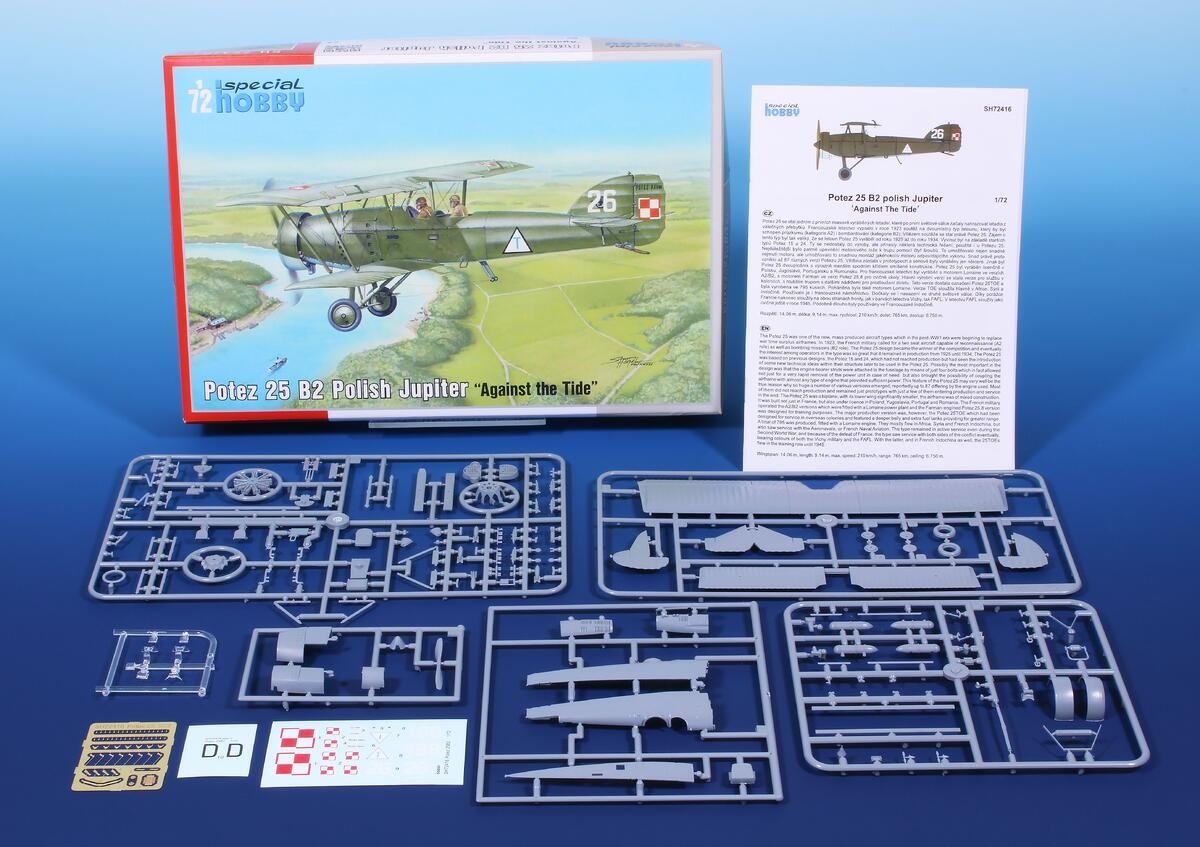 Special Hobby 72416 Potez 25 B2 Polish Jupiter &amp;quot;Against the Tide&amp;quot; 1/72 – imagen 2