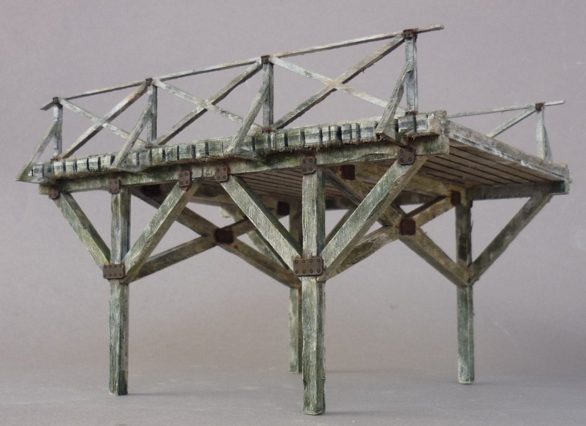 RT-Diorama 35546 Wooden bridge 1/35 – imagen 3