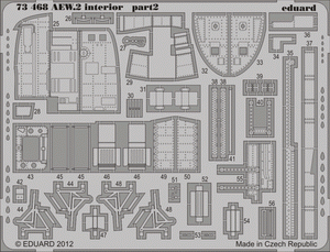 Eduard 73468 Sea King AEW.2 interior S. A. 1/72 CYBER HOBBY – imagen 3
