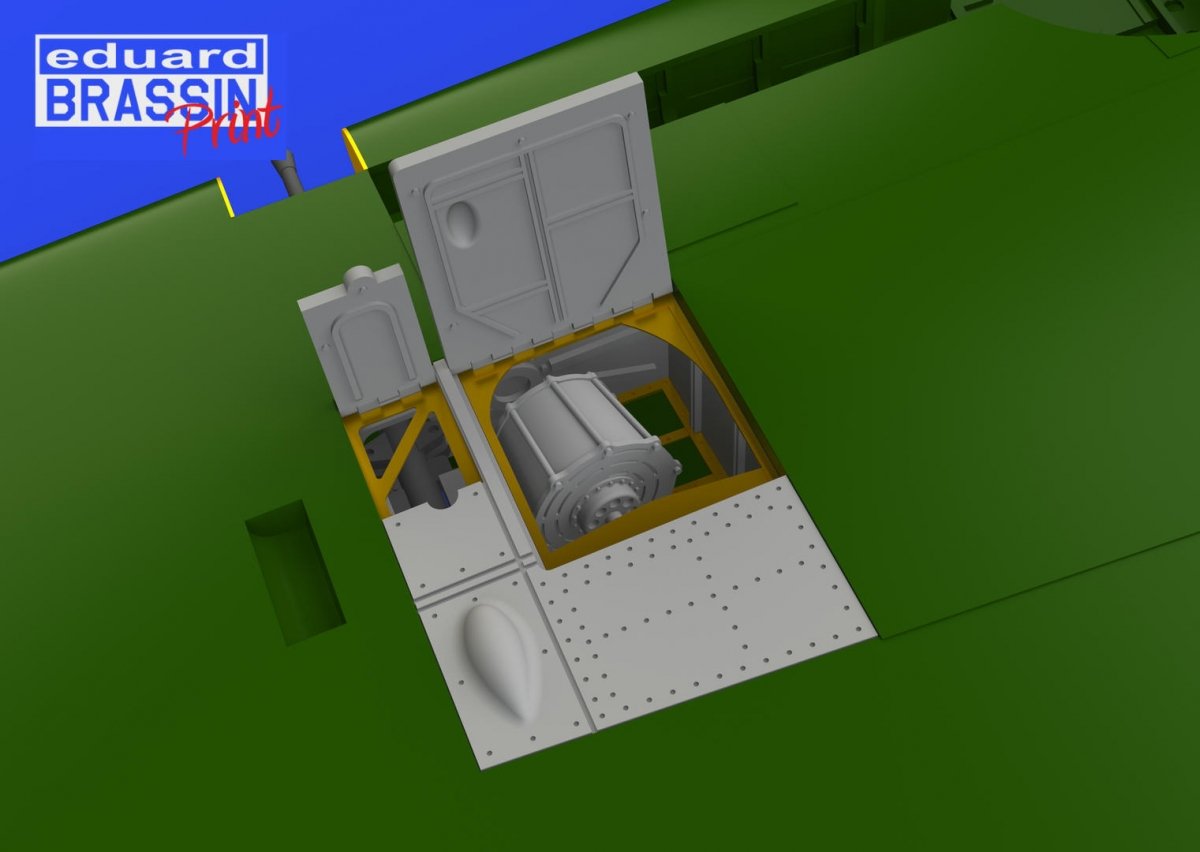 Eduard 648771 A6M2 gun bays PRINT EDUARD 1/48 – immagine 3
