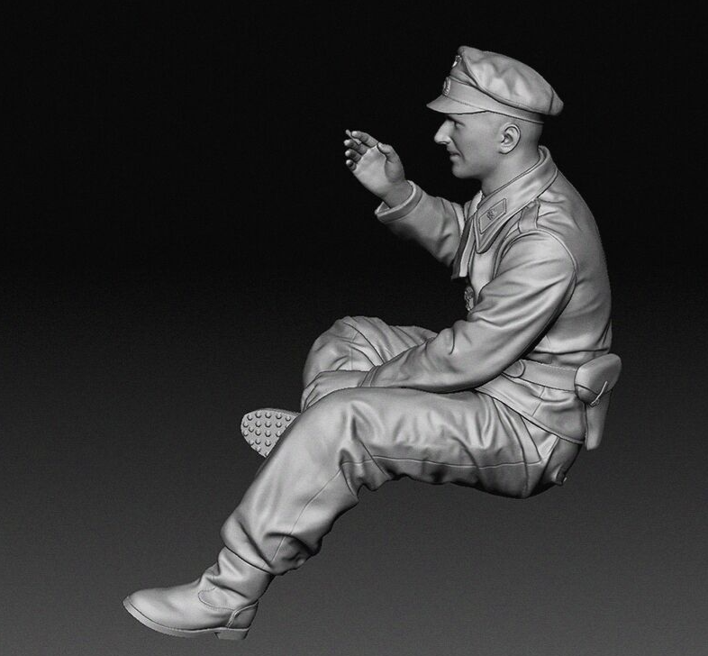 Das Werk DW16007 German Tank Commander 1/16 – immagine 3