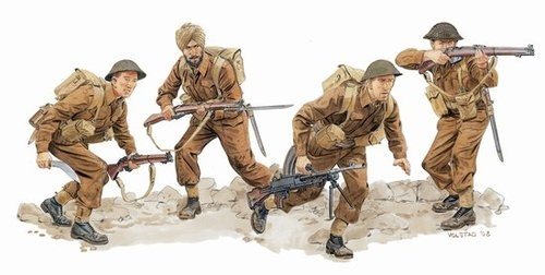 Dragon 6515 Assaut allié, Monte Cassino 1944 (1/35)