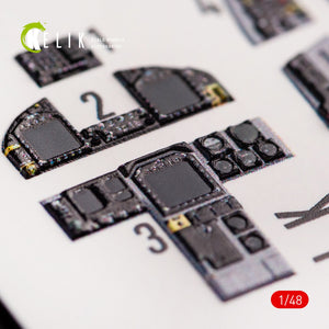 KELIK K48065 F-18C HORNET INTERIOR 3D DECALS FOR HASEGAWA KIT 1/48 – Bild 7