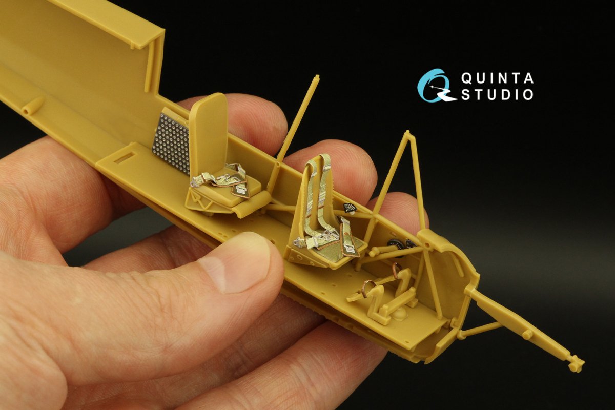 Quinta Studio QD35072 Fi 156C 3D-Printed &amp;amp; coloured Interior on decal paper (Hobby Boss (ex-Tristar)) 1/35 – zdjęcie 6