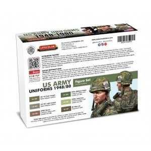 Lifecolor CS61 Acrylic paint set American Uniforms 6x22ml – Bild 2