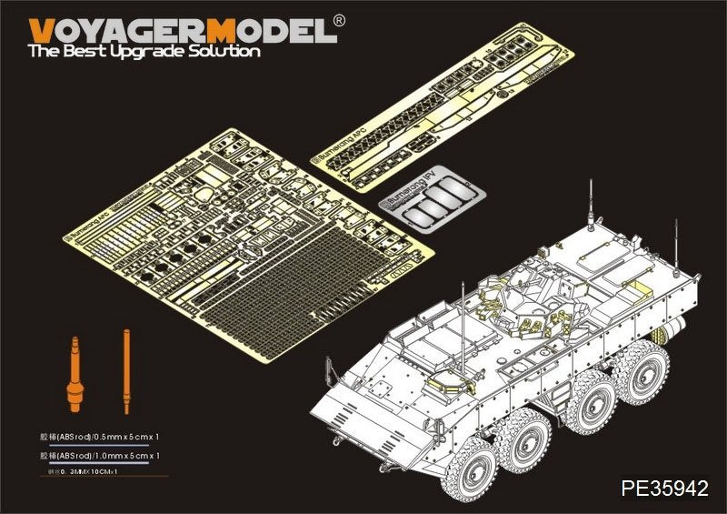 Voyager Model PE35942 Modern Russian VPK-7289 Bumerang APC(Obiect K-16) Basic For PANDA HOBBY PH35025 1/35