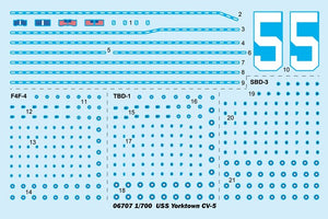 Trumpeter 06707 USS Yorktown CV-5 1/700 – immagine 3