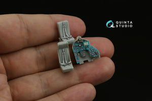 Intérieur imprimé en 3D et coloré sur papier décalcomanie Quinta Studio QD+72184 Mi-24V (Hobby Boss/ARK Models) (avec pièces en résine imprimées en 3D) 1/72 – image 10