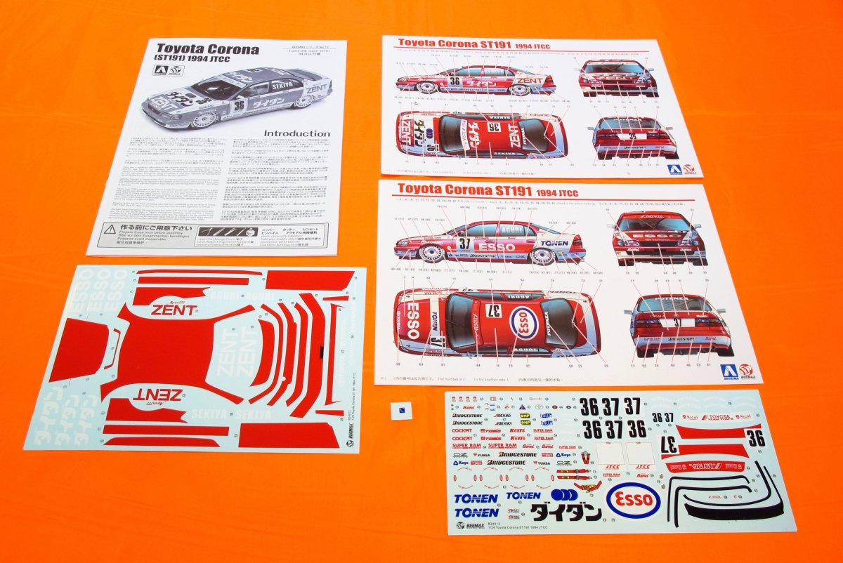 Beemax 24013 Toyota Corona (ST191) &amp;#39;94 JTCC 1/24 – zdjęcie 9