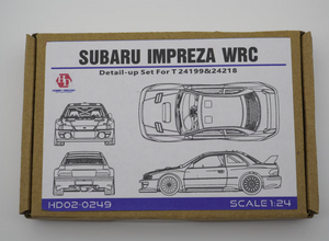 Hobby Design HD02-0249 Photoetch Detail-Up Set for Subaru Impreza WRC 98 Tamiya 1/24 – imagen 2