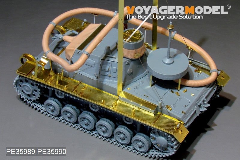 Voyager Model PE35989 WWII German Pz.KPfw.III (T)Ausf.F &amp;quot;Operation Seelowe&amp;quot; Basic For DRAGON 6877/6717 1/35 – imagen 10