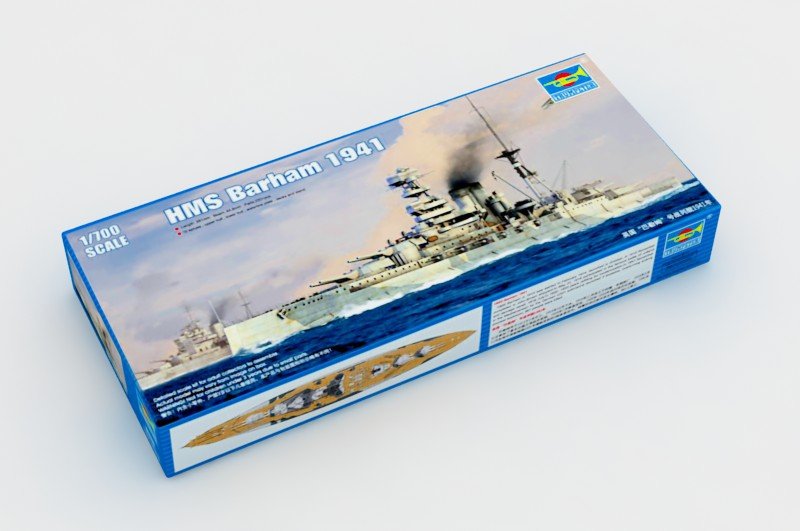 Trumpeter 05798 HMS Barham 1941 1/700 – imagen 2
