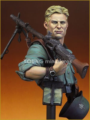 Young Miniatures YM1829 GERMANMG34 GUNNER 1941 1/10 – image 9