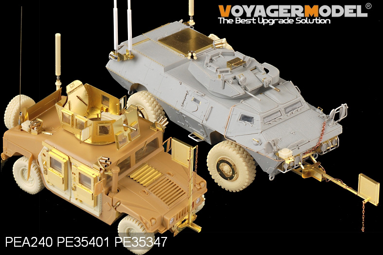 Voyager Model PEA240 Modern USMC Rhino Anti IED Device (2 sets) (GP) 1/35 – immagine 3