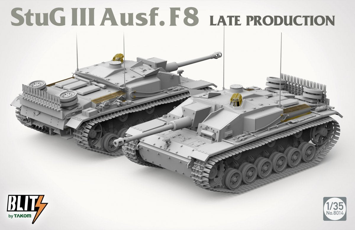 Takom 8014 Stug III Ausf.F8 Late Production 1/35 – Bild 2
