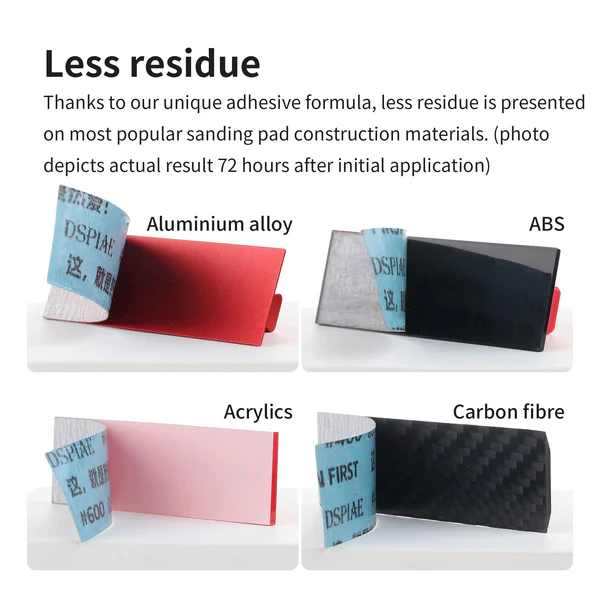 DSPIAE XSP-S01 Self-Adhesive Sandpapers Set