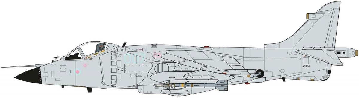 Airfix 04051A BAe Sea Harrier FRS.1 1/72 – immagine 4