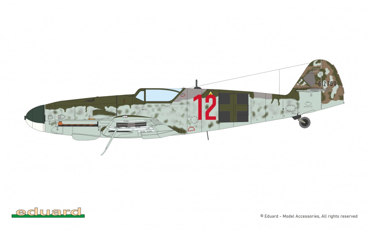 Eduard 70164 Bf 109G-10 WNF/ Diana ProfiPACK Edition 1/72 – Bild 12