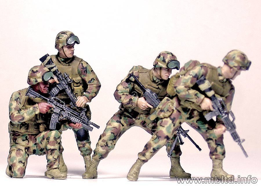 Master Box 3575 Iraq kit 1 (US Troops) 1/35 – immagine 2