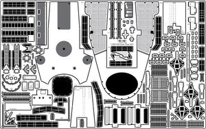 Pontos 23005F1 USS BB-61 Iowa 1944 Detail Up Set (20B Deck Blue stained wooden deck) 1/200 – zdjęcie 19