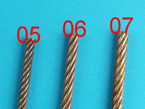 Eureka XXL LH-07 1.50mm x 50cm Metal wire rope, linka holownicza – zdjęcie 2