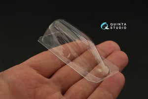 Quinta Studio QC48146 F-CK-1С vacuformed clear canopy (for AFV club kit) 1/48 – immagine 3