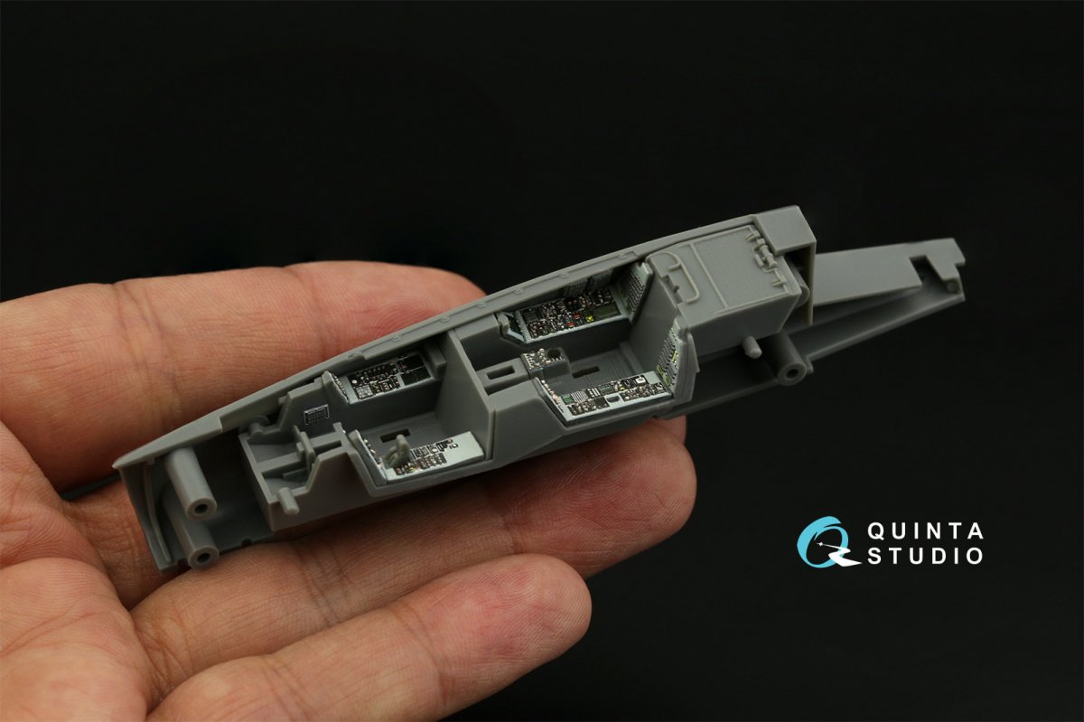 Quinta Studio QD72061 F-14B 3D-Printed &amp;amp; coloured Interior on decal paper (GWH) 1/72 – imagen 12