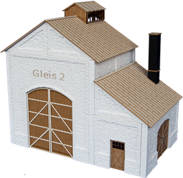 RT-Diorama 35020 LOCOMOTIVE SHED 1/35 – zdjęcie 3
