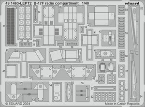 Compartiment radio Eduard 491463 B-17F EDUARD 1/48 – image 2