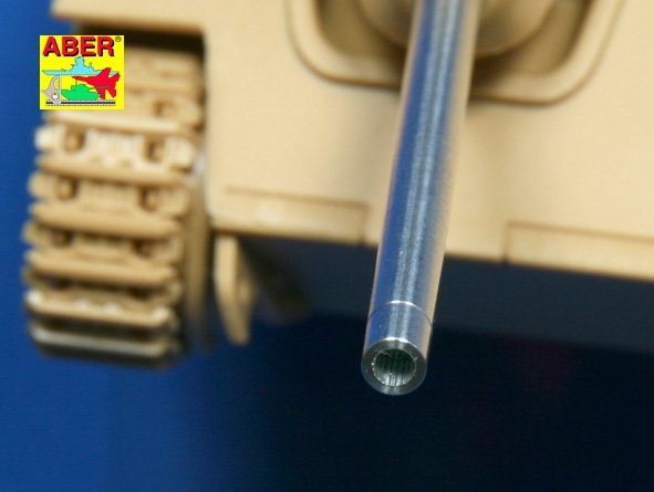 Aber 35L-077 German 75 mm Pak39 L/48 barrel for Hetzer or E10 1/35 – immagine 4