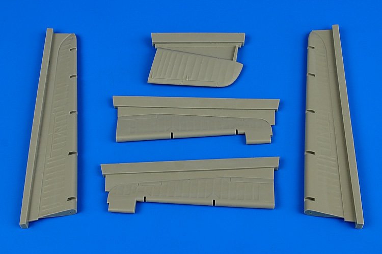 Surfaces de contrôle du Fw 200 Condor Aires 7339, échelle 1/72, Trumpeter