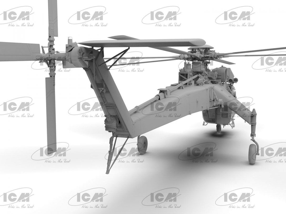 ICM 53054 Sikorsky CH-54A Tarhe US heavy helicopter 1/35 – Bild 9